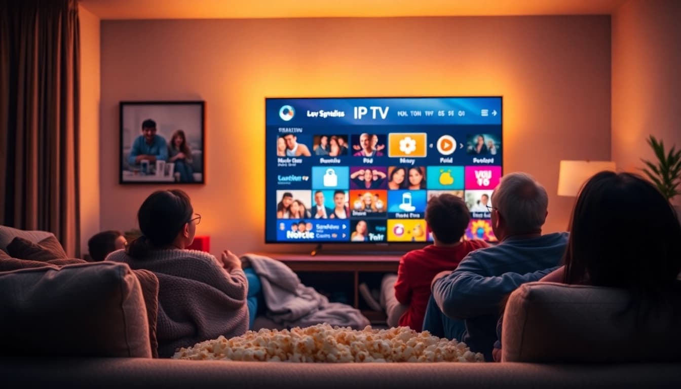 Iptv Kaufen für ein unvergessliches Filmabend-Erlebnis mit der Familie.