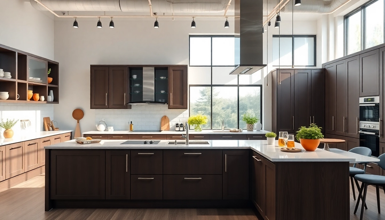 Küchenstudio in Frankfurt am Main zeigt moderne Küchen, einladendes Design und hochwertige Geräte.