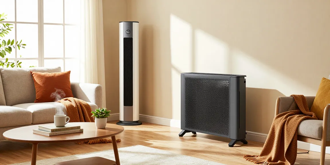 Stylischer Adax Elektroheizer in einem modernen Wohnzimmer, das Design und Effizienz zeigt.