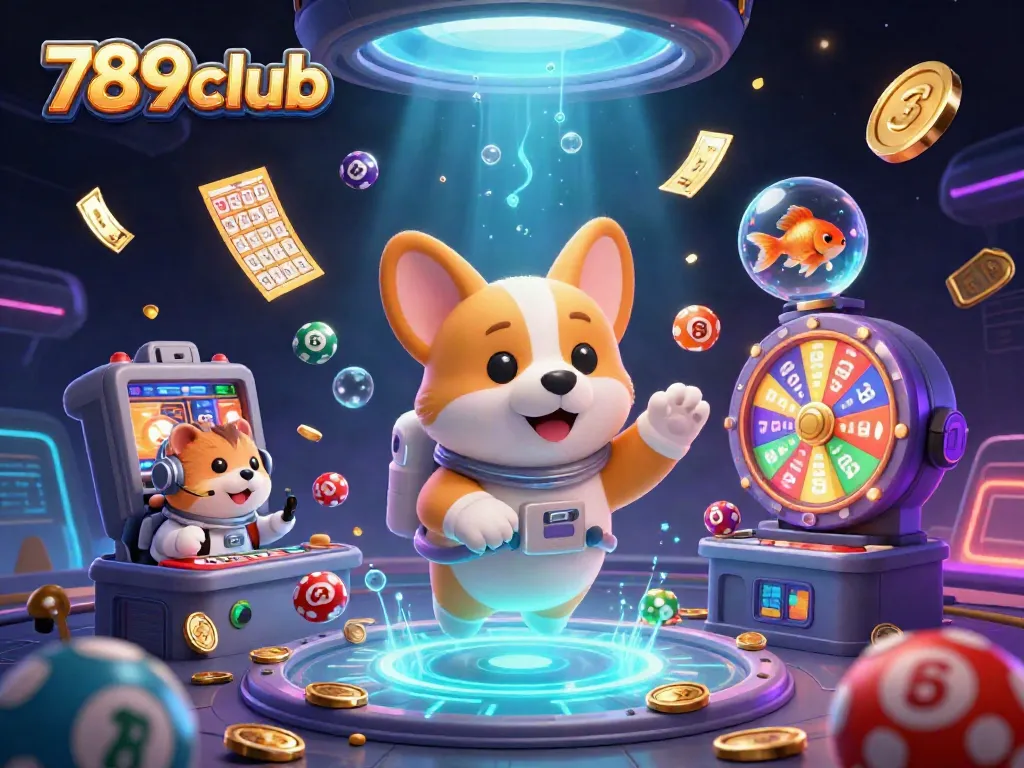 Engage with 789club's unique gaming atmosphere, featuring vibrant animated characters and dynamic elements in an online casino.