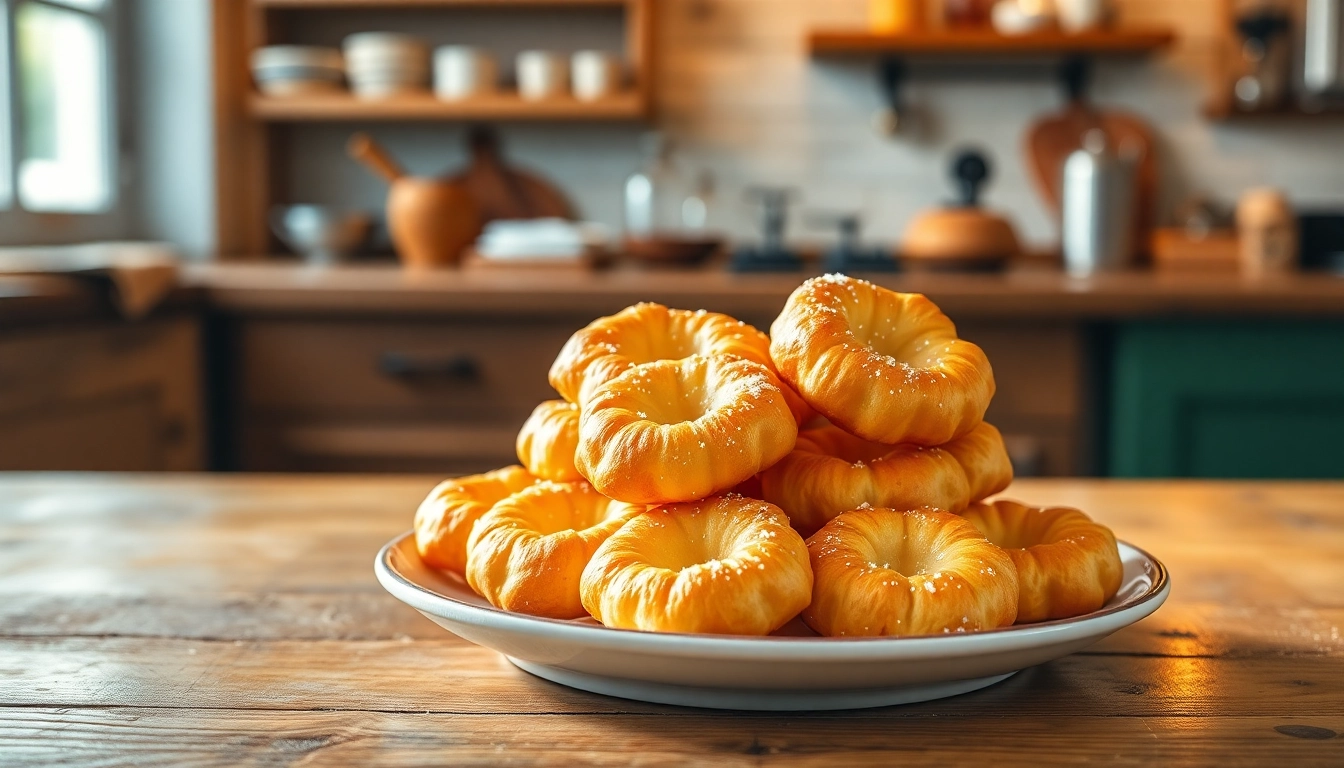 Delicious haschkekse cookies on a rustic table, showcasing their golden-brown texture.