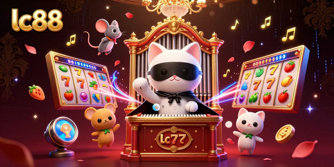 Experience lc88 with dynamic slot gaming featuring an animated phantom cat at the casino.