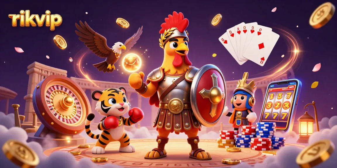 Win big at rikvip with exhilarating games and vibrant casino experiences
