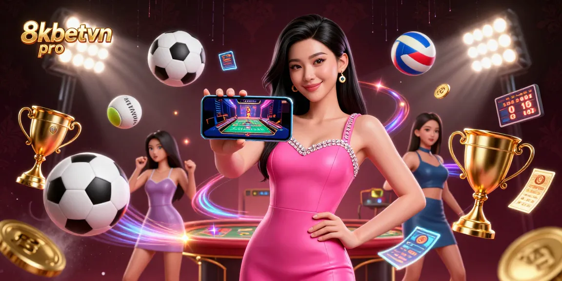 Win thrilling games at 8kbetvn pro with a confident player ready for online casino action.