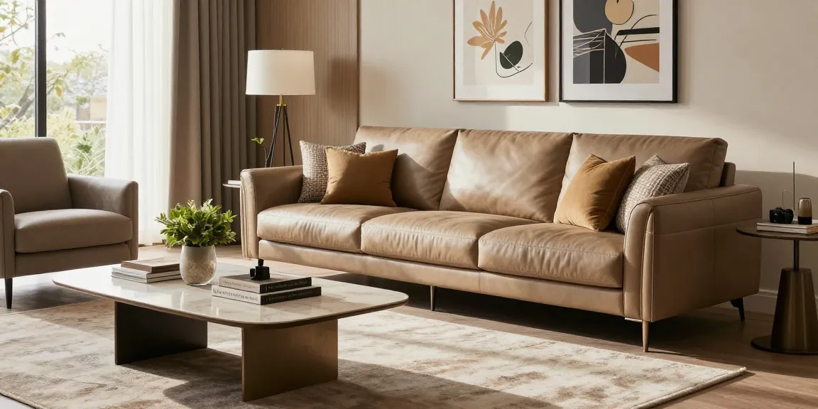 Baxter Sofa online kaufen in einem modernen Wohnzimmer, das Luxus und Stil zeigt.