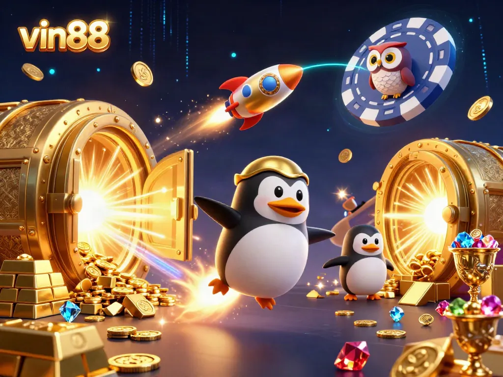 Experience thrilling wins with vin88 in a dazzling 3D casino adventure.