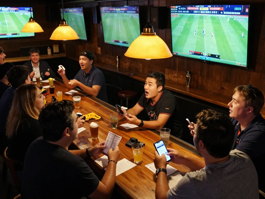 Socolive users engaged in sports betting excitement while enjoying a live football match