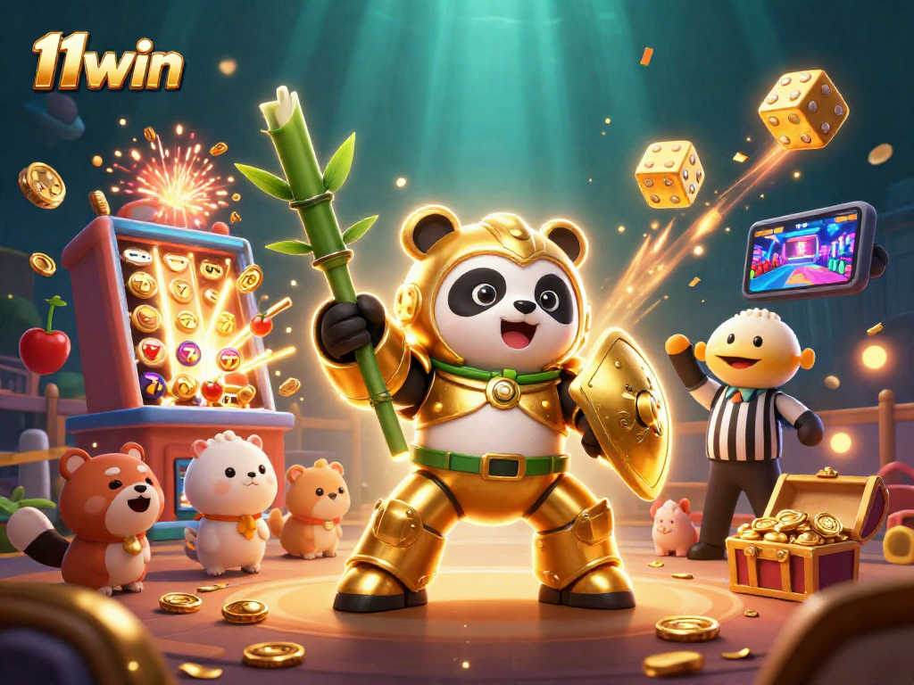 Experience thrilling casino action with 11win's dynamic gaming scene bursting with excitement.