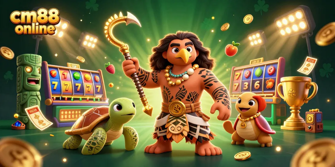 Experience thrilling moments with cm88 online as the demigod hawk and turtle bring slots to life!