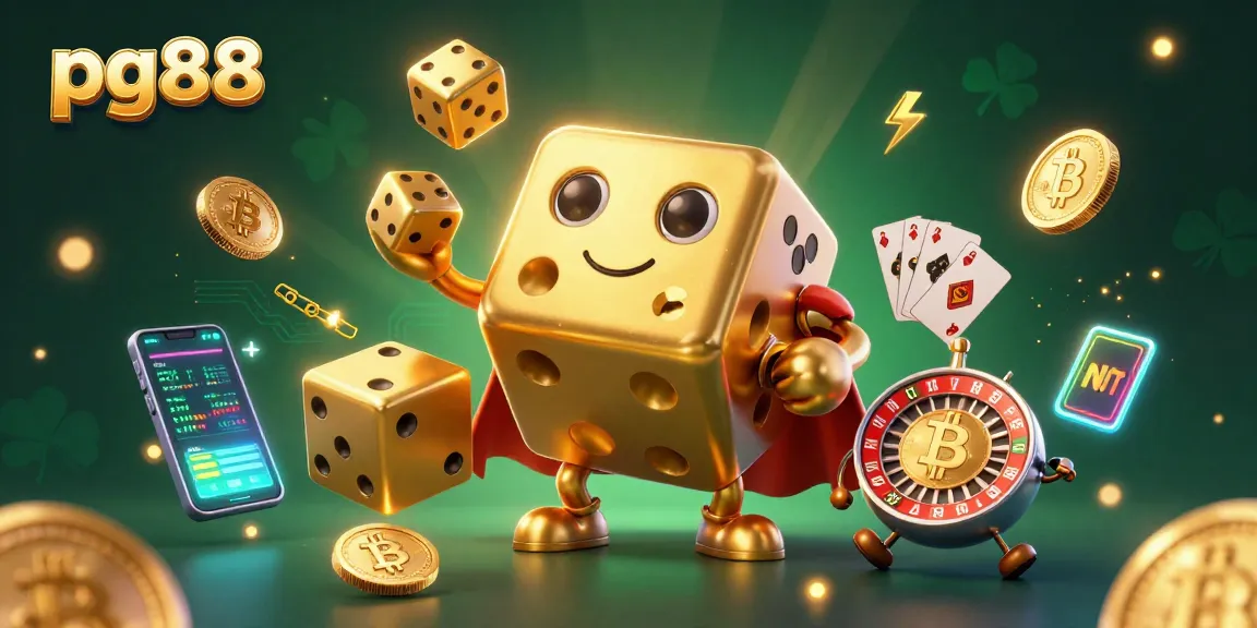 Experience winning strategies at pg88 with a thrilling casino atmosphere featuring dynamic characters and crypto elements.