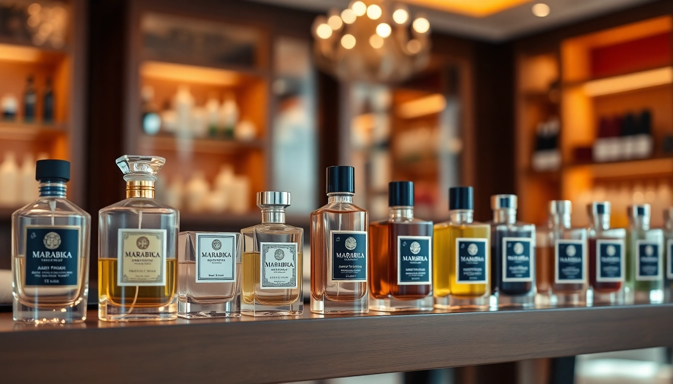 Marabika präsentiert eine Auswahl ausgezeichneter östlicher Parfums in stilvollen Flaschen.