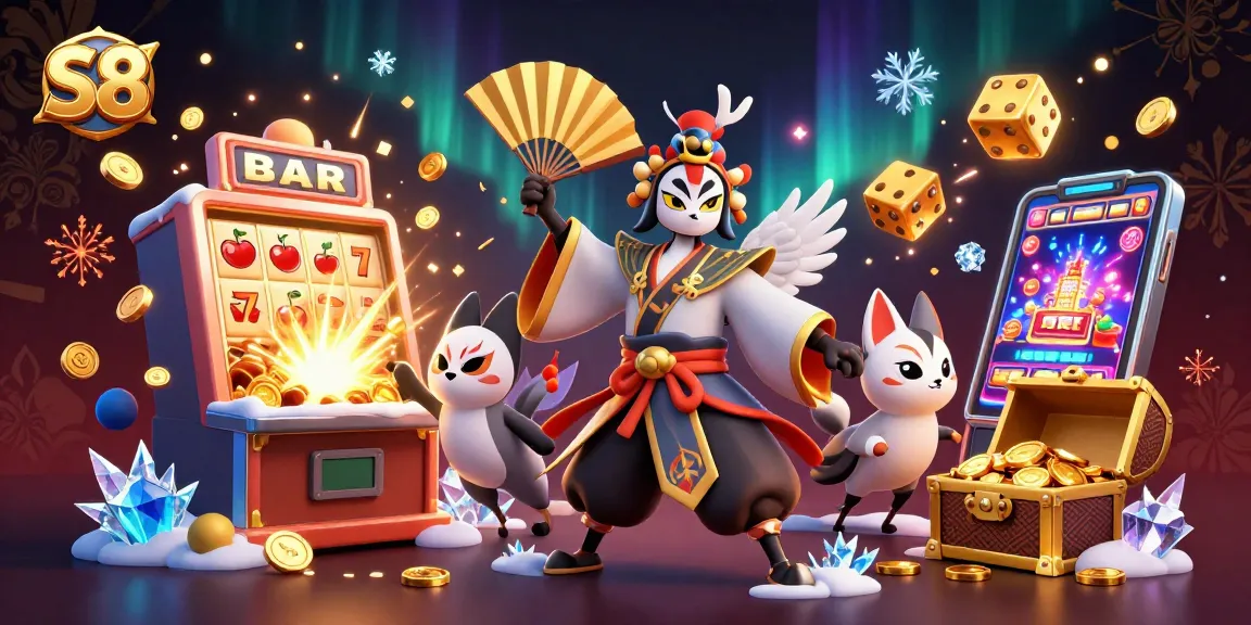 S8 brings excitement to slot gaming with vibrant characters and dynamic jackpot elements