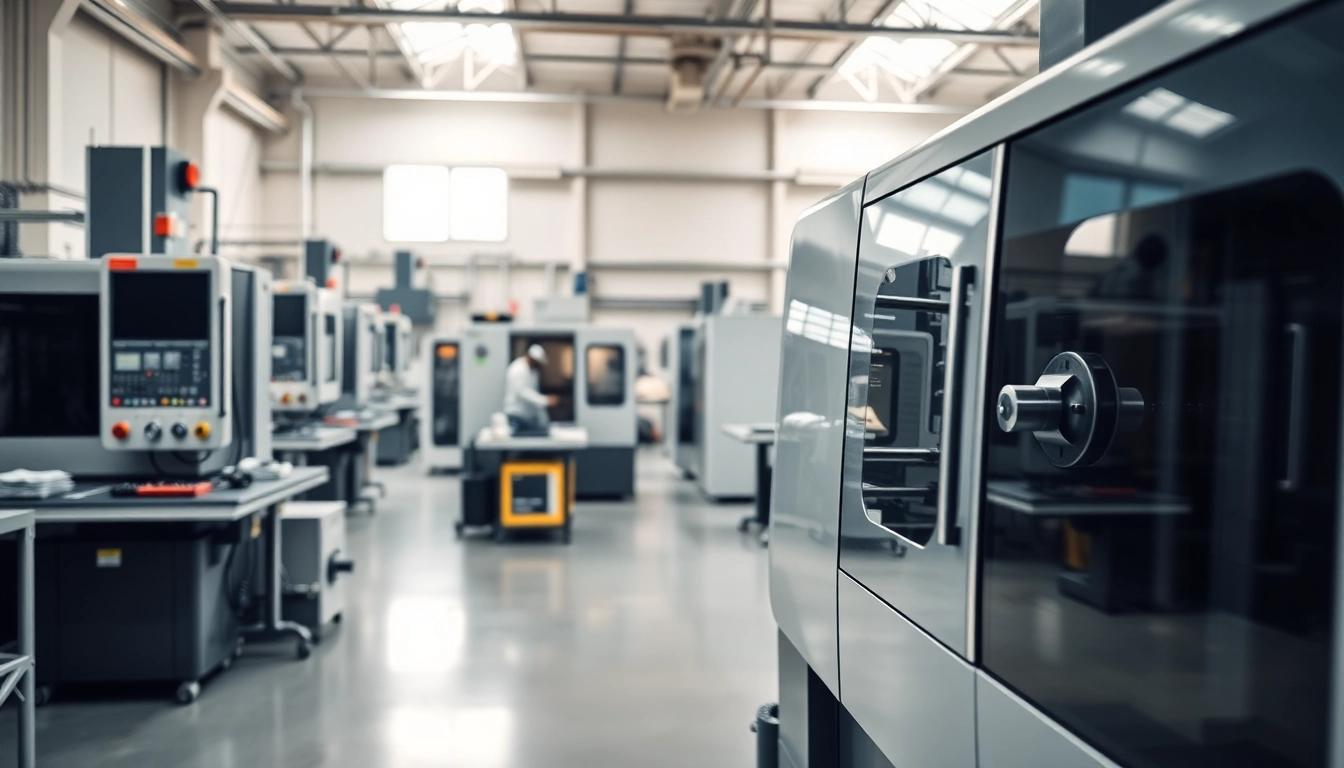 cnc teile fertigen lassen in a professional CNC machining workshop with modern machinery