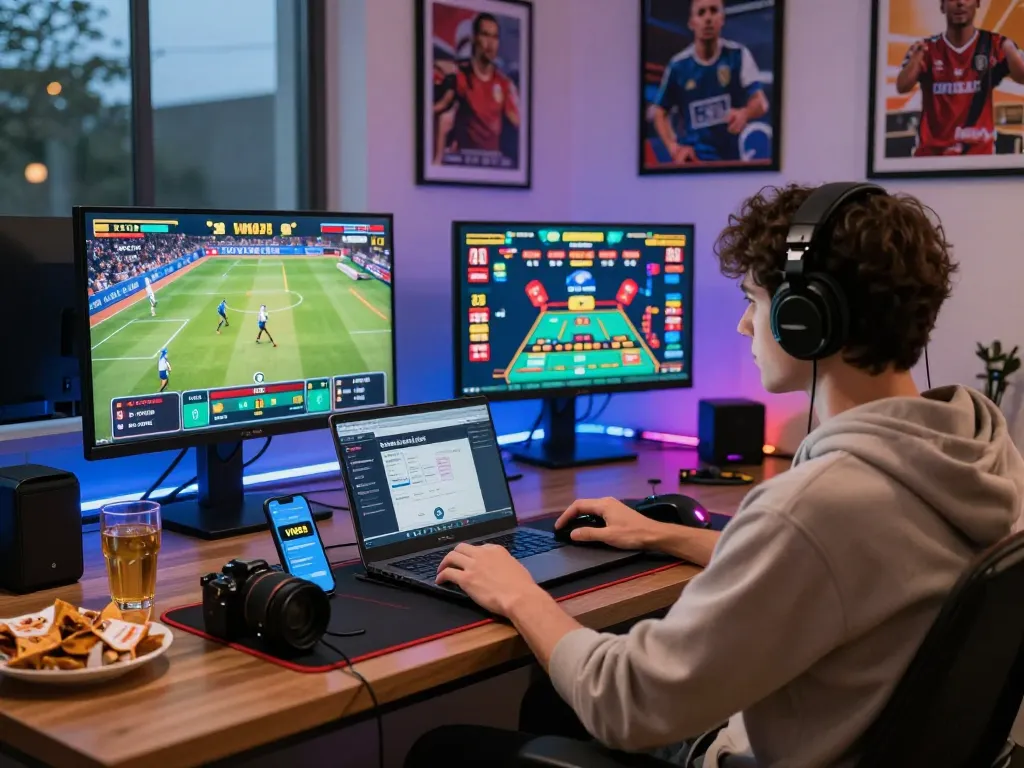 Engaging online gambling experience with VN88 interface and vibrant gaming atmosphere.