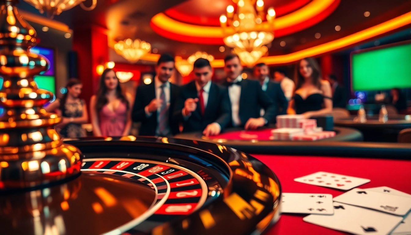 Erleben Sie spannende Spiele auf casino spiele.de mit Roulette und Spielkarten in einem lebhaften Casino.