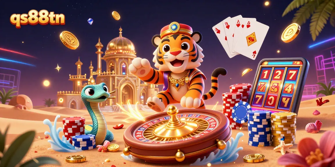 Engage with the exciting world of qs88tn casino gaming featuring a mystical sultan and treasures.