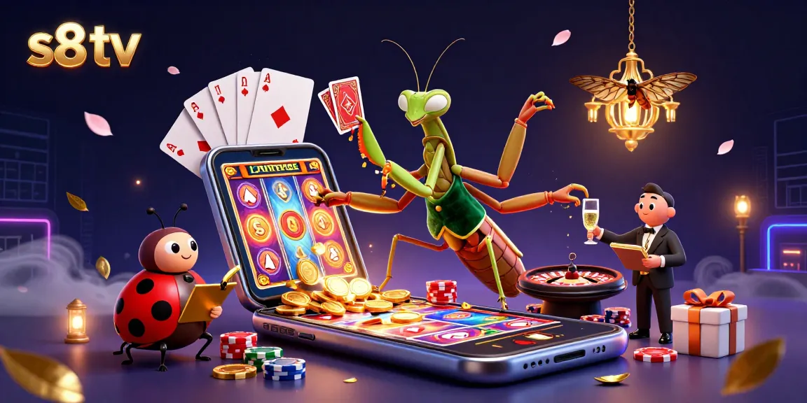 Engage with exciting s8 tv casino gameplay featuring vibrant slot machines and animated characters.