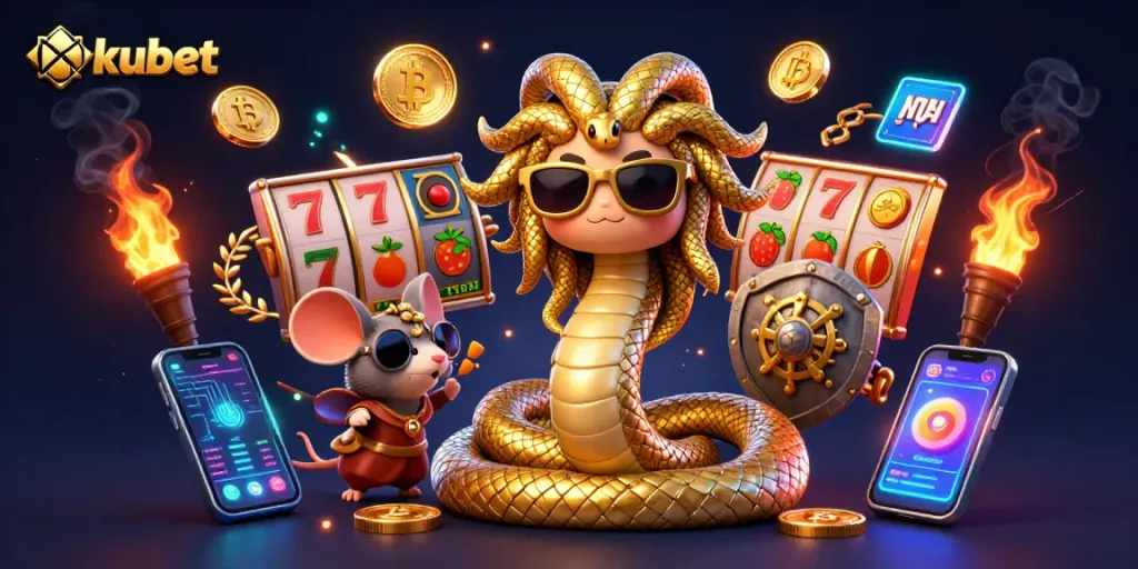 Engage with kubet and experience vibrant 3D visuals of exciting casino games like slots and more.