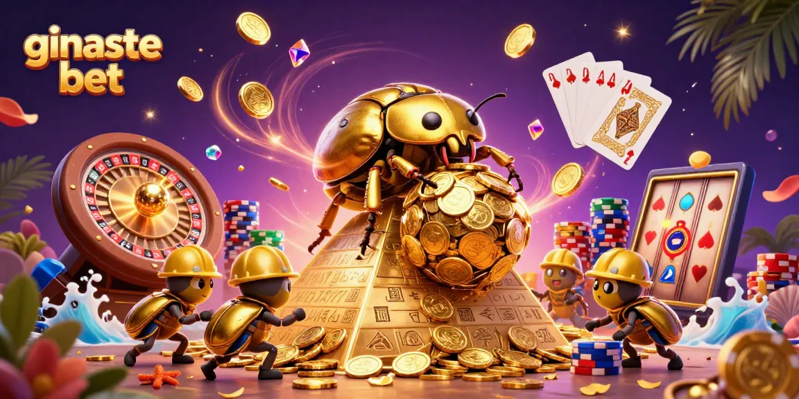 Experience ginaste bet with exciting games and vibrant 3D graphics featuring golden rewards.