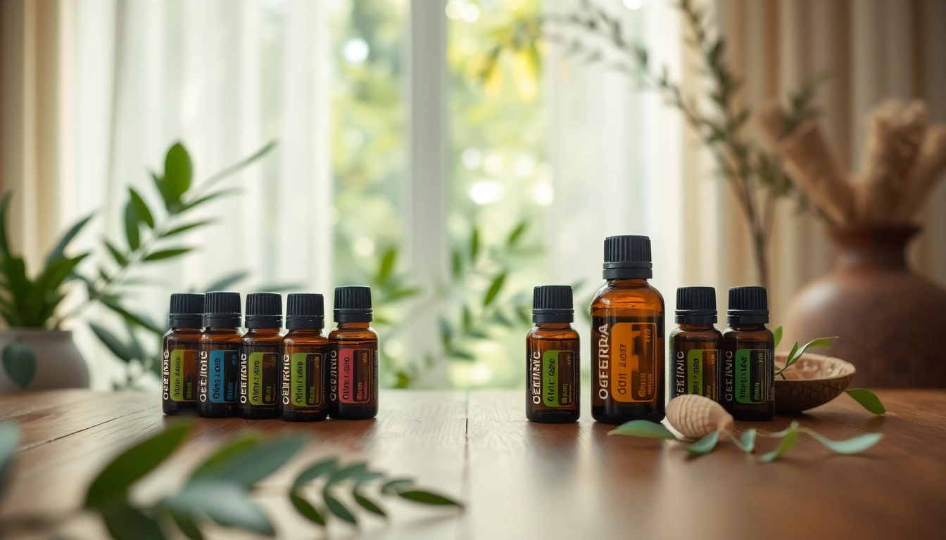 Erhalte doTERRA Öle günstiger in einem eleganten Spa-Umfeld mit beruhigenden Farben.