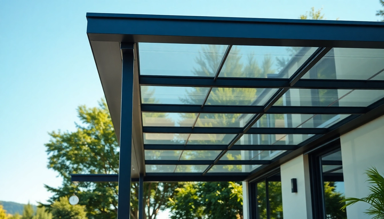 Die Terrassenueberdachung Ungarn bietet einen eleganten Schutz bei sonnigen Tagen.