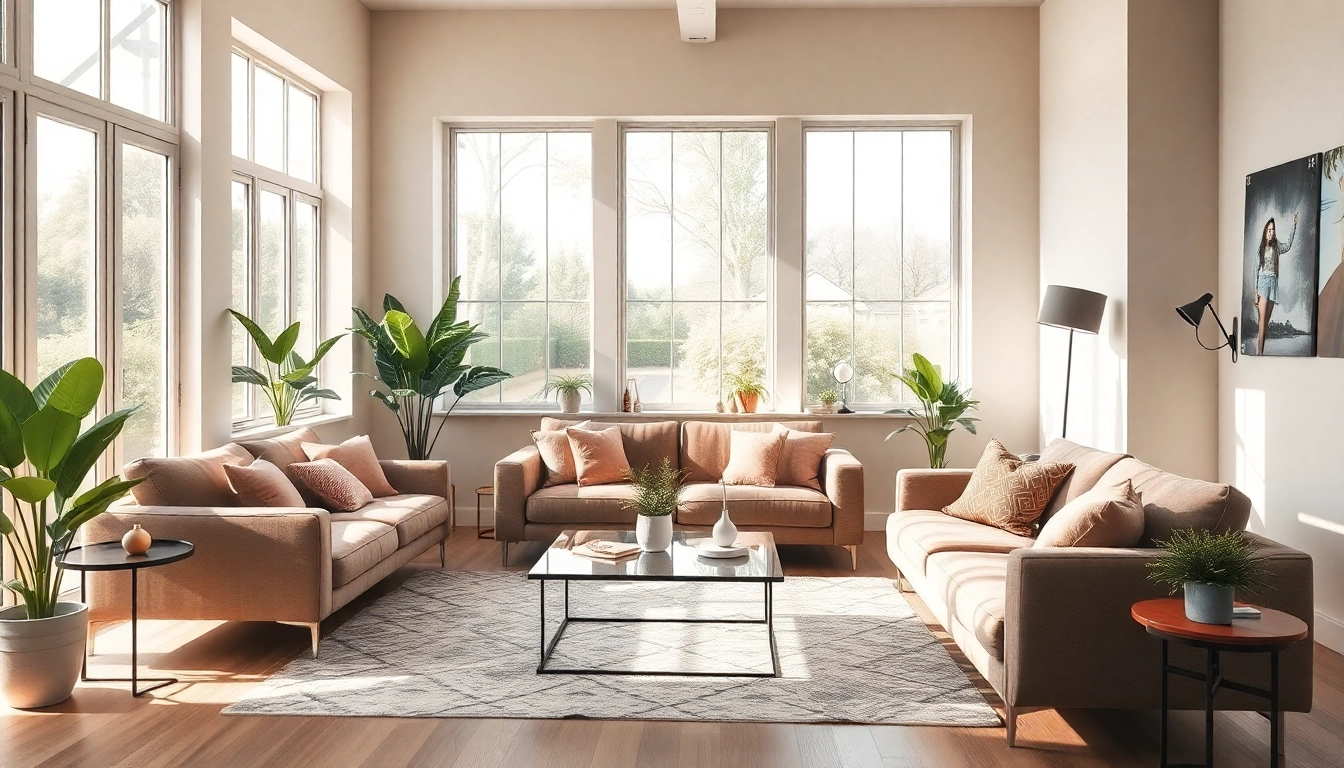 Inspiration für Einrichtungsideen in einem stilvollen Wohnraum mit gemütlicher Atmosphäre.