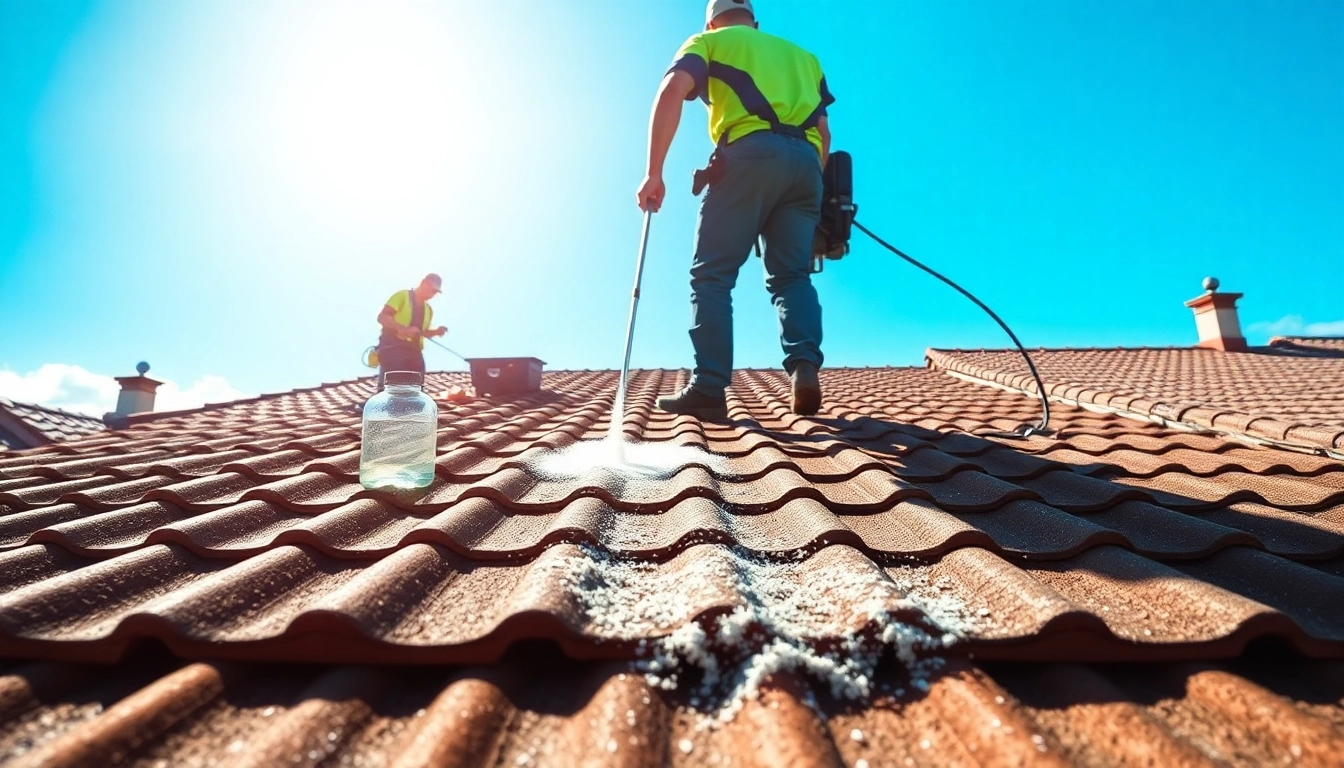 Dachreinigung: Professioneller Service bei der Reinigung von Dächern mit umweltfreundlichen Materialien.