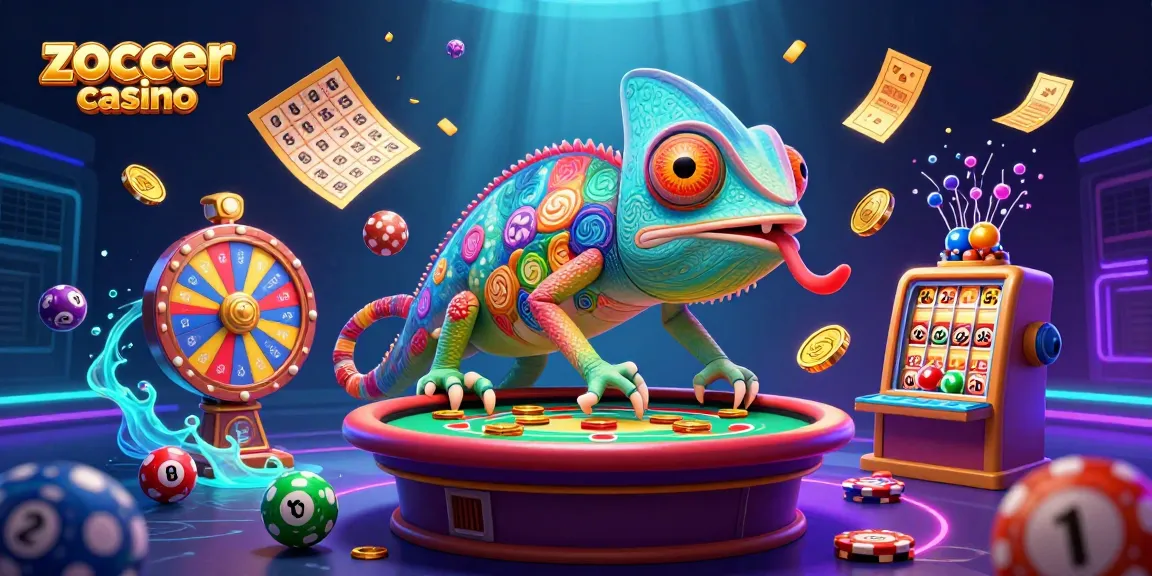 Experience exciting gameplay at zoccer casino with vibrant colors and dynamic casino elements.