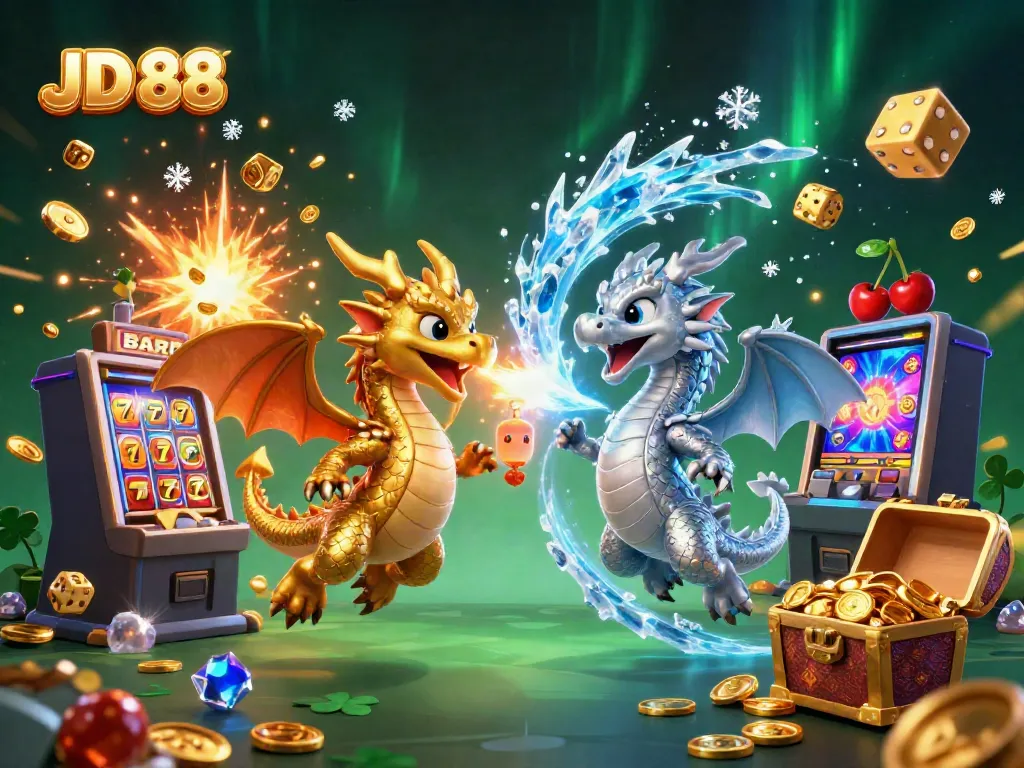 Engage with the thrilling JD 88 casino experience featuring dynamic dragons and jackpot excitement.