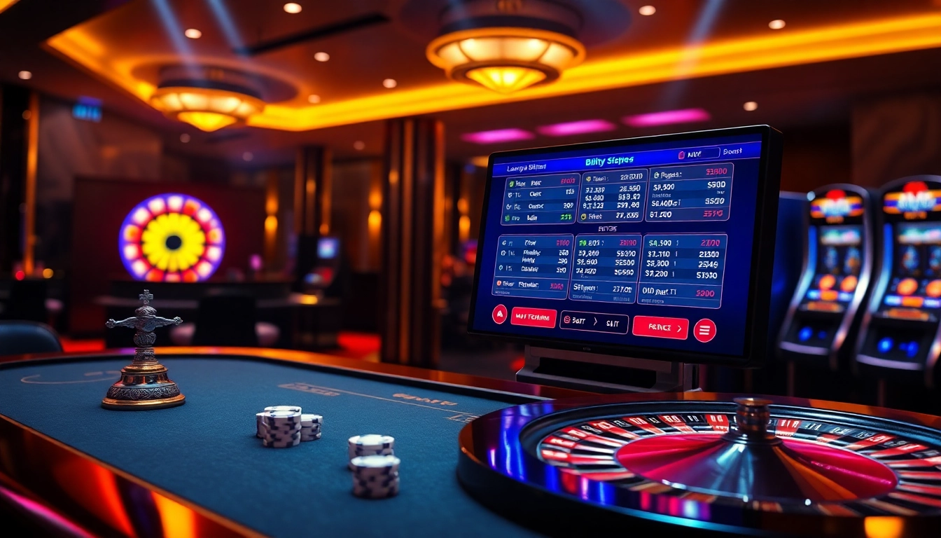 Betting at Nhà Cái Ga888 with vibrant casino tables and an exciting live dealer experience.