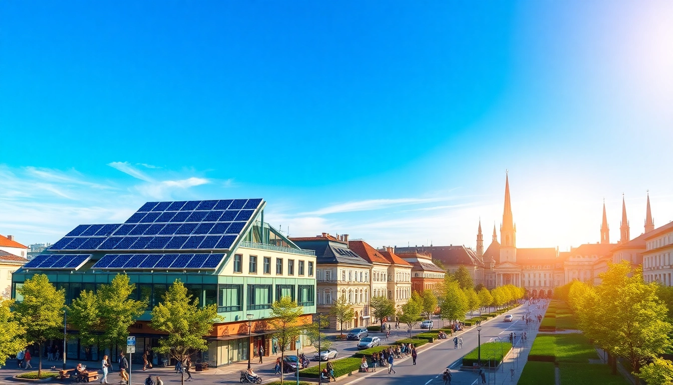 Erleben Sie Solar Wien mit modernen Solaranlagen, die innovative Energielösungen bieten.