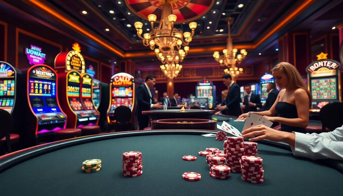 Experience the thrill of gambling at https://789bet.style/ with vibrant casino visuals showcasing exciting games.