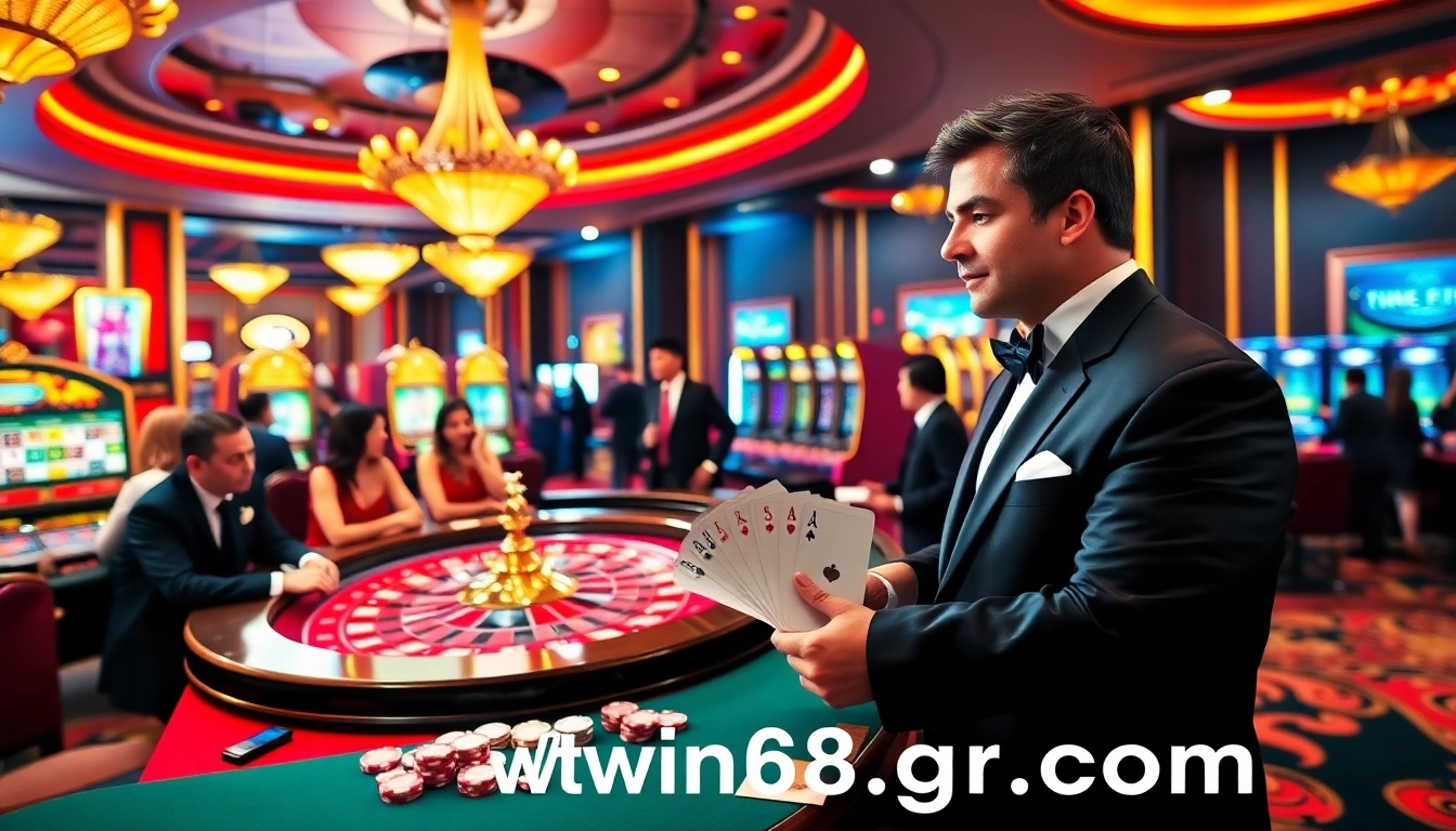 Experience the excitement of gaming at twin68.gr.com with dynamic casino action and vibrant atmosphere.