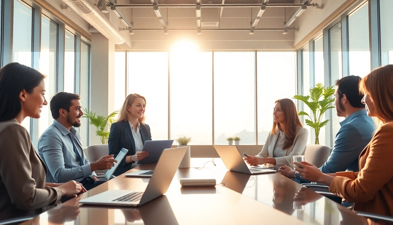 Fokusseite, die ein modernes Rekrutierungsteam zeigt, das die Methodik Social Sourcing 3.0® nutzt.