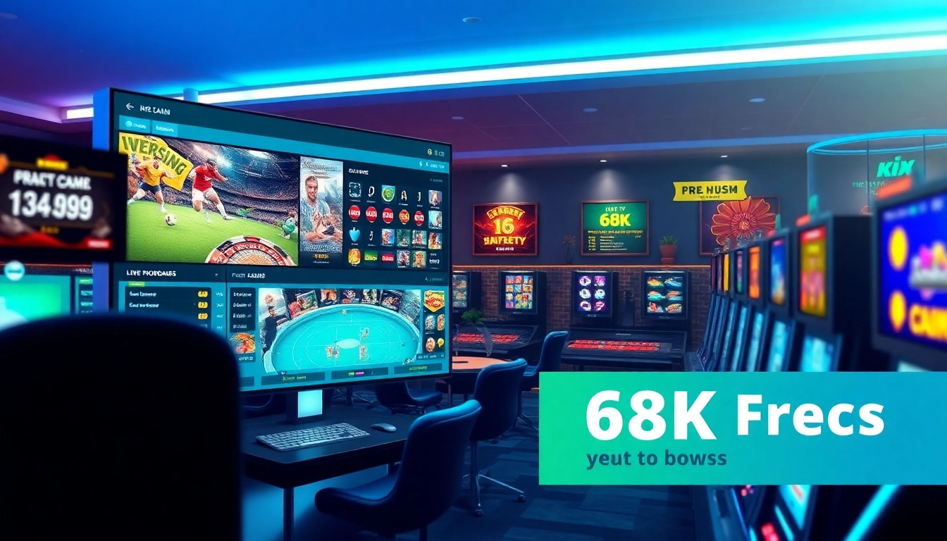 F8bet online betting platform with vibrant graphics, showcasing games like sports betting and live casino, amid a welcoming digital environment.