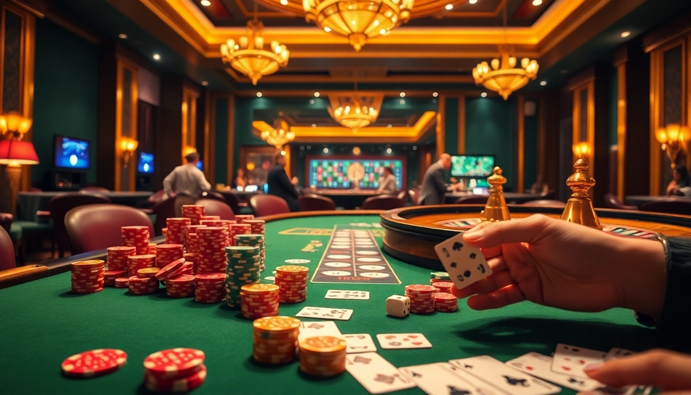 Engage in thrilling gameplay at https://luongsontv23.com/ with vibrant casino tables and dynamic roulette action.