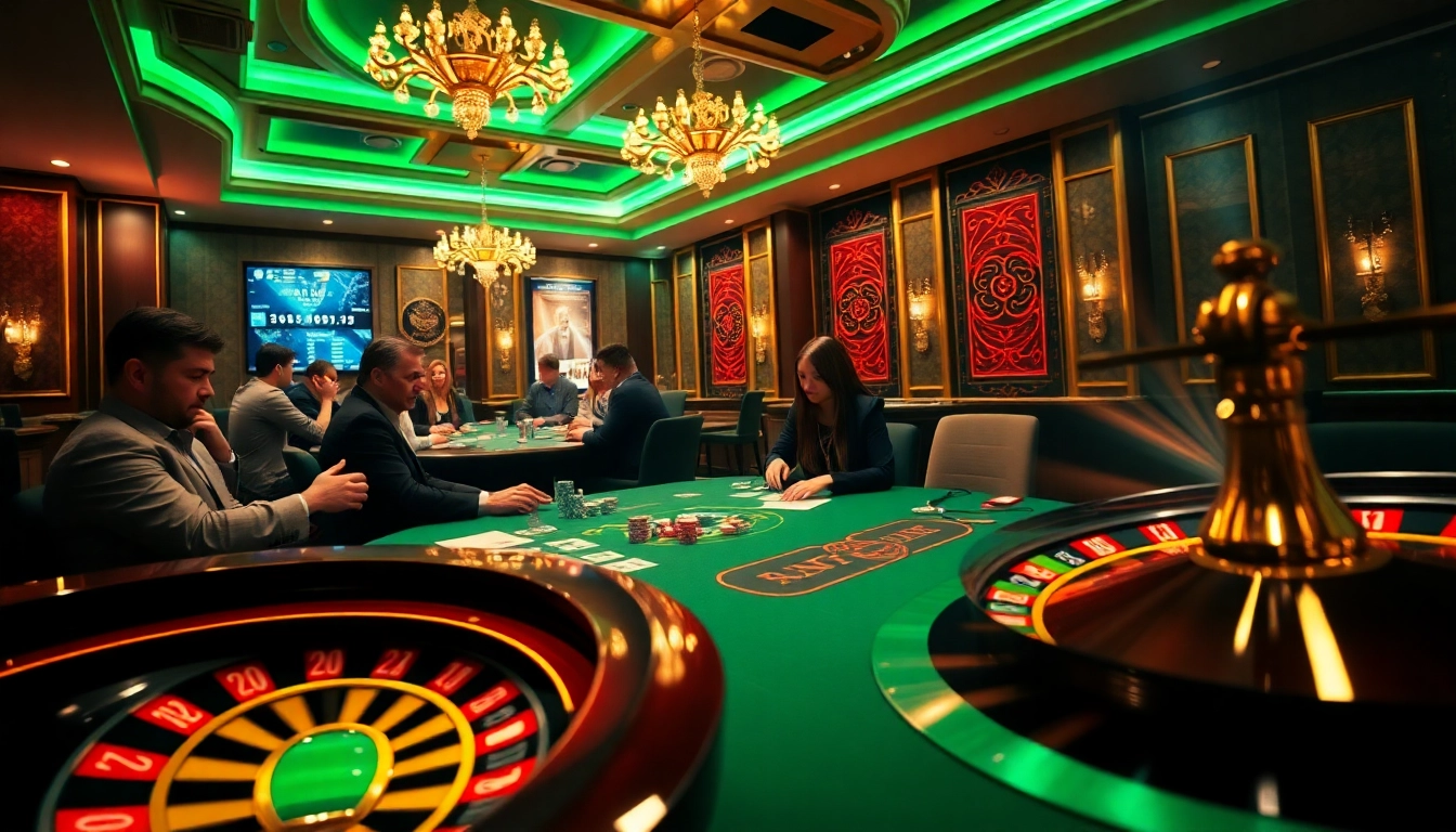 Intense poker action featuring hidden wiki tor elements with luxury poker chips and cards.